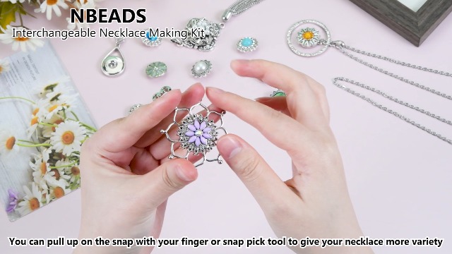 Amazon.com: NBEADS 304 Stainless Steel Interchangeable Necklace