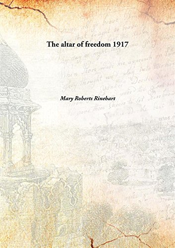 The altar of freedom 9333122214 Book Cover