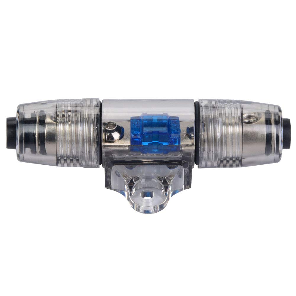 Fuse Holder Portafusibile ANL DS18 Con Fusibile Da 200A - Per Impianti Audio Auto, Protezione Amplificatori Fusibile ANL Quadrato Impianto Audio - 10