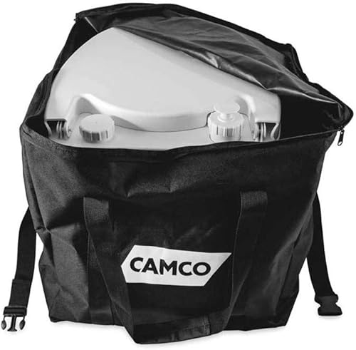Miniatura 1 de Camco 41530 Bolsa de almacenamiento portátil para inodoro, almacena y protege de forma segura tu inodoro portátil, compatible con inodoros