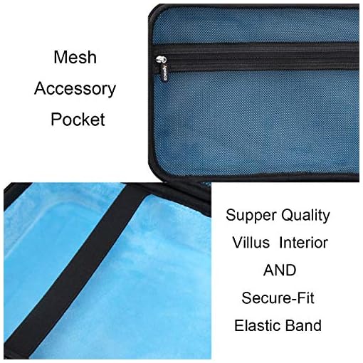 Aproca Hard Storage Travel Blue Case, for ieGeek 11.5", COOAU 11.5" / 12.5" Portable DVD Player - Image 8