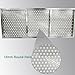 HQHAOTWU 12mm Linear Vibrating Screen Sieve Mesh for JG30-75 Straight Vibrating Sieve