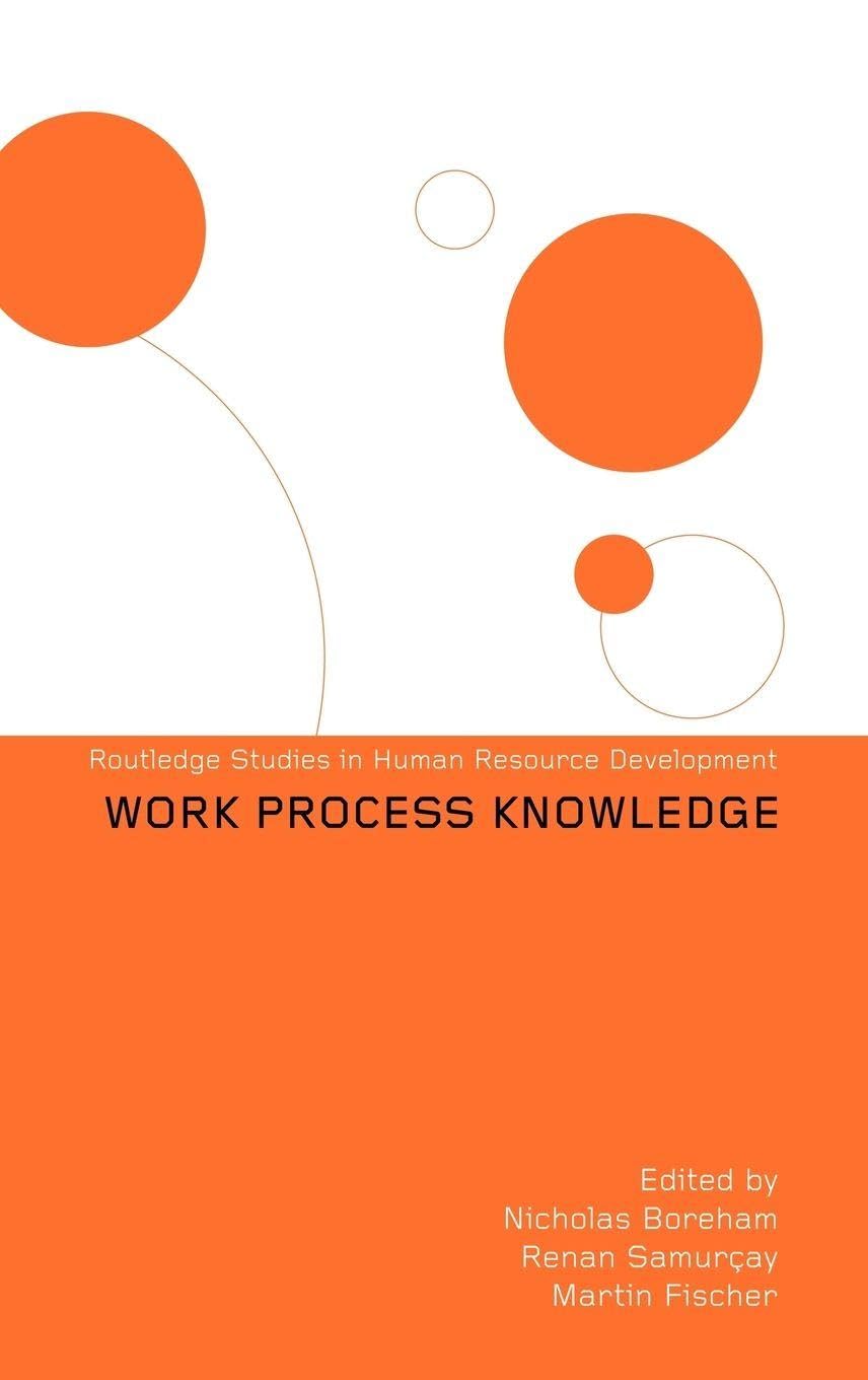 Work Process Knowledge (Routledge Studies in Human Resource Development) view 3