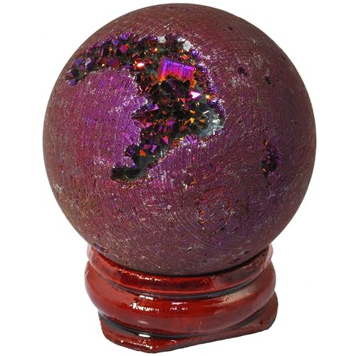 Esfera de cuarzo XGINERFEX de titanio con base de madera 2