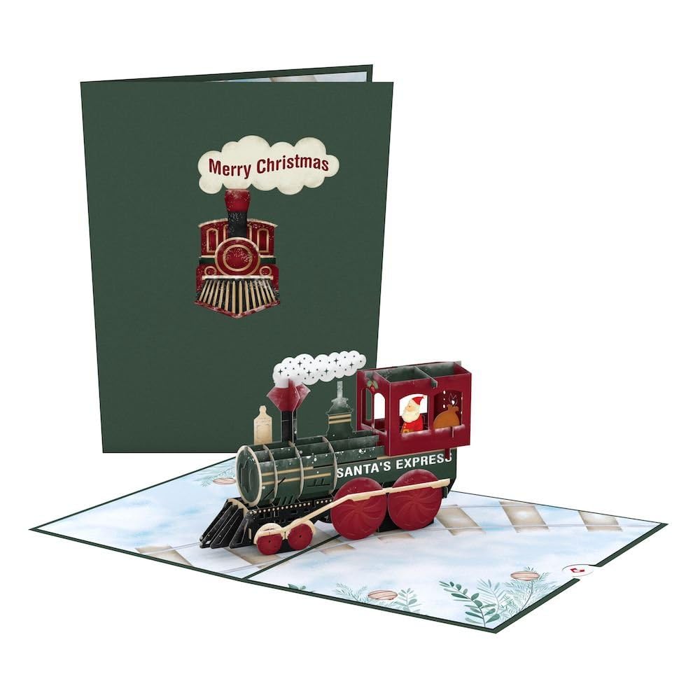 Lovepop® 3D Pop-Up Weihnachtskarten 12er Paket Set | einzigartige Karten voller Weihnachtszauber | 12 besondere Weihnachten Grußkarten | mit Premium-Umschlägen & Notizkarten