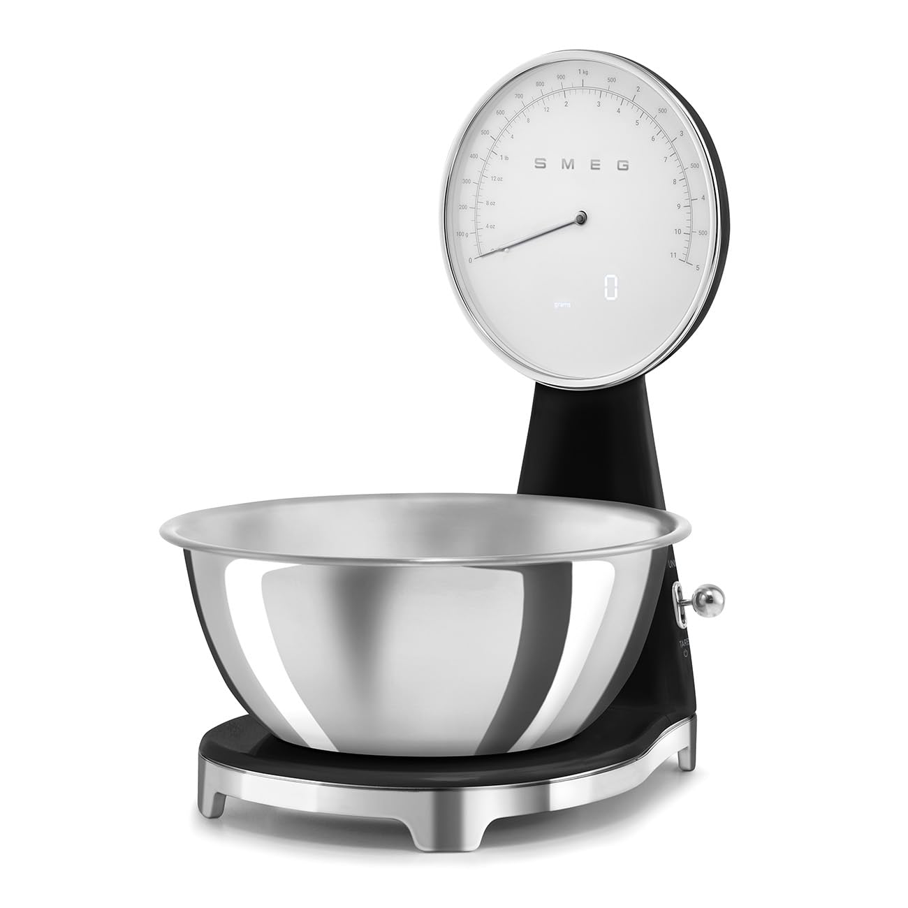 SMEG KSF01BLWW, Báscula de cocina analógica y digital, Black