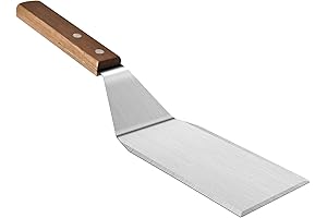 Heavy-Duty Iron Spatula for Cast Iron Skillets and Grills