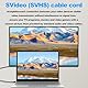 YARCHONN S-Video Kabel 4 Poliger Mini Din SVideo Stecker auf Stecker Verlängerungskabel SVHS Lead Kabel Stecker für HDTV VCR DVD Projektor Kamera Camcorder -1.5M -2pcs (Stecker auf Stecker)