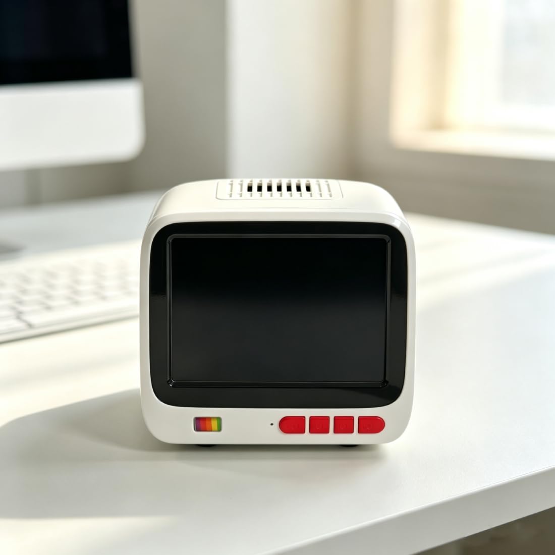 TV retrò da 4 pollici e console di gioco ad alta risoluzione