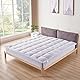 Bedecor Ultra Soft Matratzenauflage, Anti-Slip Down Alternative Matratze Pad, Luxus-3D-Massage Bubbbles Abdeckung, 150 x 200 cm
