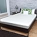 Travel Happy with A 10 INCH Narrow King (72" x 80" Inches) New Cooler Sleep Graphite Gel Memory Foam Mattress with Premium Textured 8-Way Stretch Cover for Campers, RV's and Trailers Made in The USA