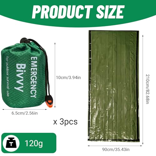 Couverture de survie imperméable et sac de couchage résistant au froid