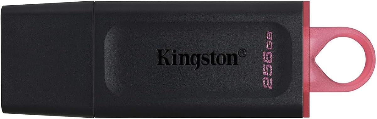Unidad flash USB 3.2 DataTraveler Exodia de 256 GB DTX/256 GB, negro | Almacenamiento de datos y transferencia de archivos con 256 GB de capacidad y velocidades USB 3.2 Gen 1