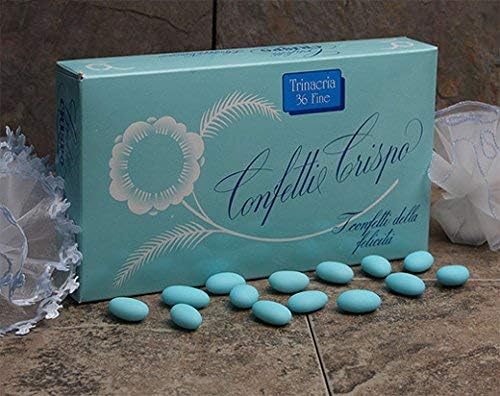 Blue Trinacria Fine - Jordan Almonds Blue 1000g Made in Italy