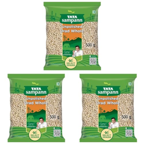 Image of Tata Sampann Urad Whole, 500g (Pack of 3)