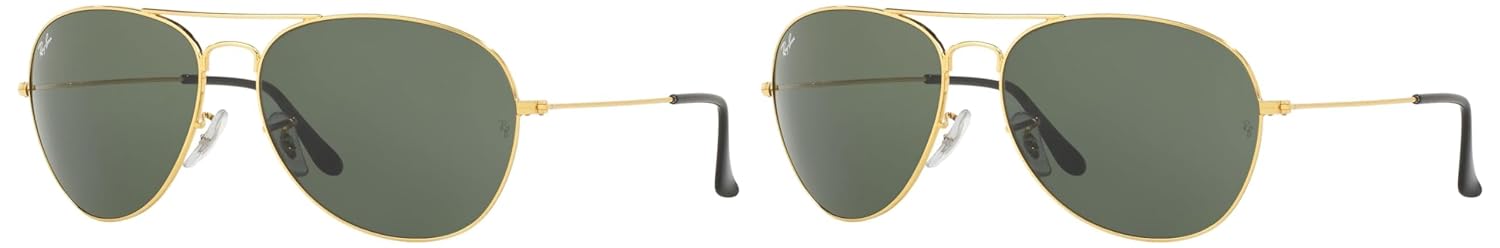 Ray-Ban UV Protected Sunglasses for Men(0RB3432I|59 mm|Crystal Green) Pack of 2
