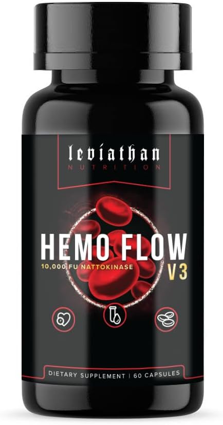 Hemo Flow | Supplement with Nattokinase for Nitric Oxide