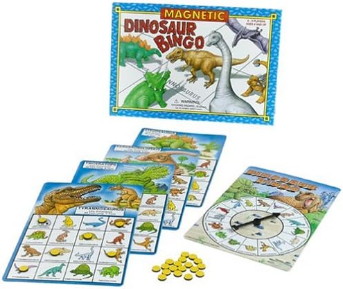 Patch Products Inc. Magnetic Dinosaur Bingo Game