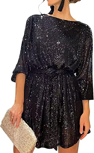 Robe de cocktail à paillettes pour briller lors de vos soirées chics