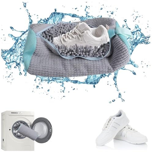 1Pcs Trainer Washing Machine Bag, Shoes Laundry Bag, Football Boot Washing Machine Bag, Shoe Washing Machine Bag, Shoe Cleaning Bag,Shoe Wash Bag, Washing Machine Shoe Bag,Shoe Bag for Washing Machine