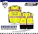 ML Kishigo - Premium Black Series Surveyors Vest - Lime Size: Large