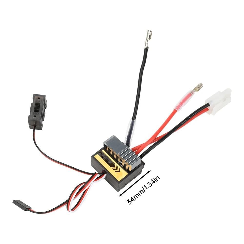 Per Buggy 1/8 1/10 320A Bidirezionale Spazzolato ESC Regolatore Di Velocità Regolabile RC Auto Elettrica Modello Camion Accessorio Crawler ESC RC