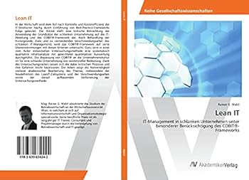 Paperback Lean IT [German] Book