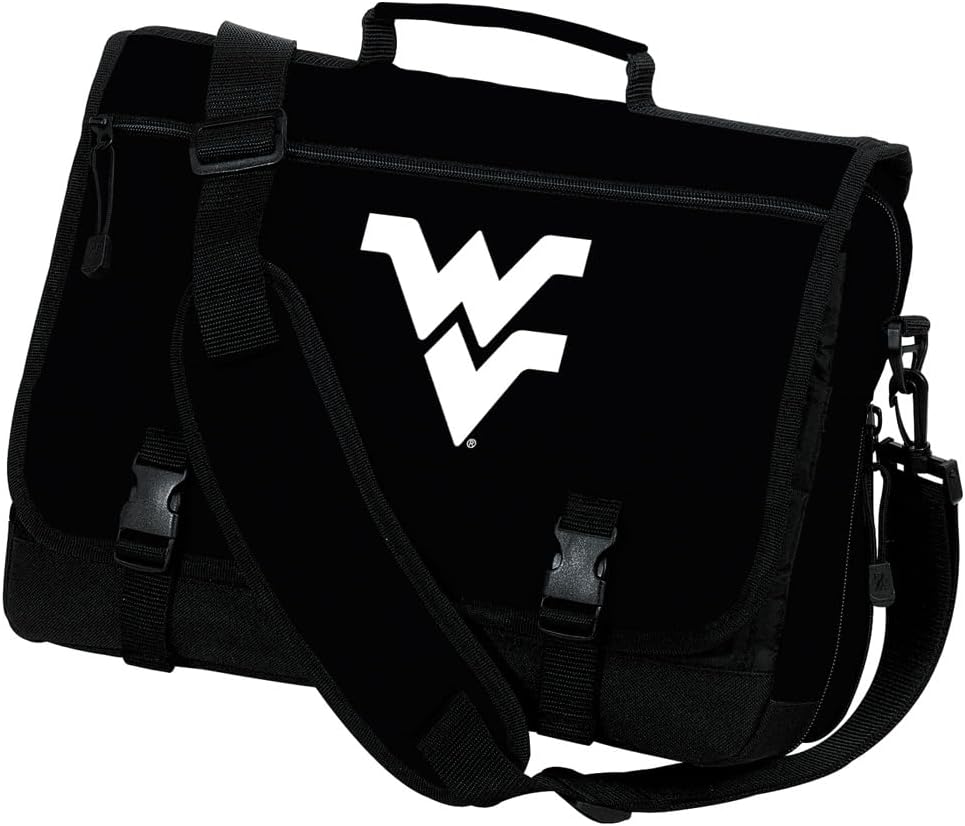 Broad Bay West Virginia University Laptop Computer Bag WVU Messenger Bag Briefcase