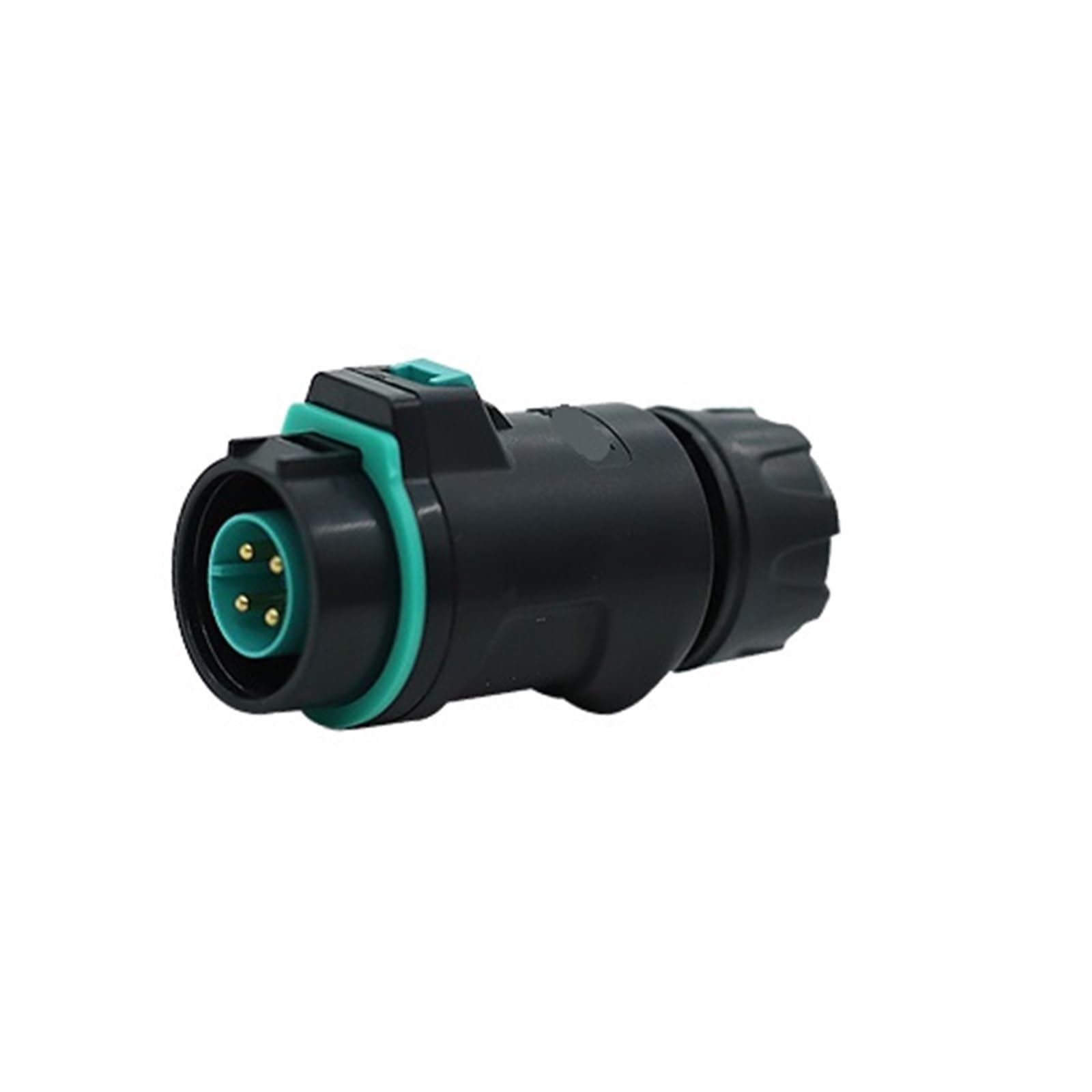 Conector de aviación inverso M16 con instalación rápida de 4 núcleos para alimentación segura