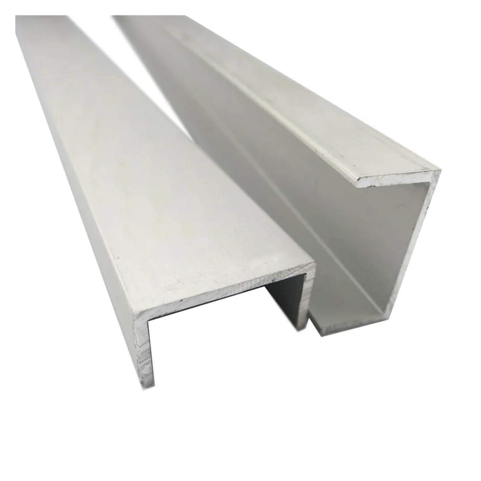 U Shape Aluminum U-Shape Aluminum, 38mm X 35mm 3mm,Outer Width, Length 50cm,Aluminum Alloy Glass Covered Edge Strip