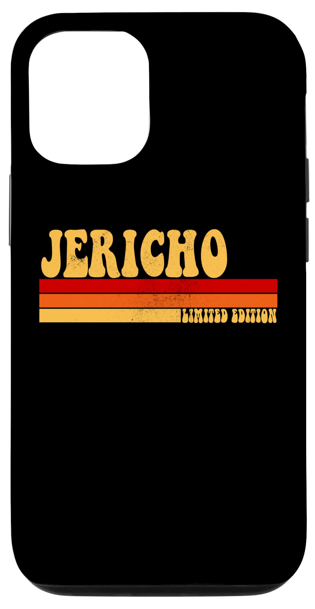 iPhone 14 Pro JERICHO Name Personalized Idea Men Retro Vintage JERICHO Case