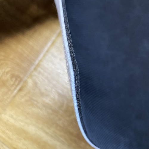 Vista 4 de Tapete con diseño de silueta de perro, diseño de pastor alemán, con estampado de huellas de perro, para decoración del hogar, 23.6 x 15.7 pulgadas