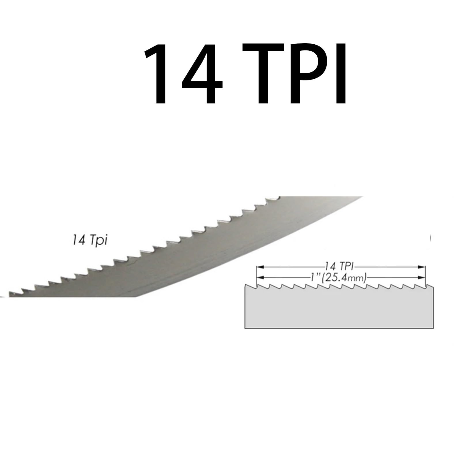 Piły taśmowe, Brzeszczot do piły taśmowej, 14TPI X 1/4 cala Brzeszczoty do pił taśmowych, 70,5 59,5 56 55 67 62 69 88 72 58 42-calowy brzeszczot do obróbki drewna do cięcia po krzywej