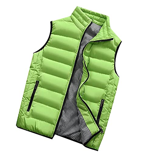 Mens Vests Tops Vest for Man Sleeveless Thick Cami Tank Thermal Thick Puffer Basic Winter Fall Vest 2025 Fashion