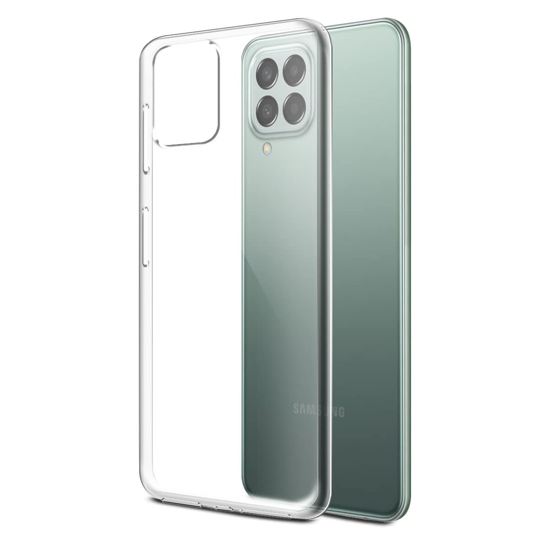 Fashionury Soft Silicone Transparent Mobile Back Cover for Samsung Galaxy M53 5G -(Transparent) (B09YYSNFG8) Amazon Price History, Amazon Price Tracker