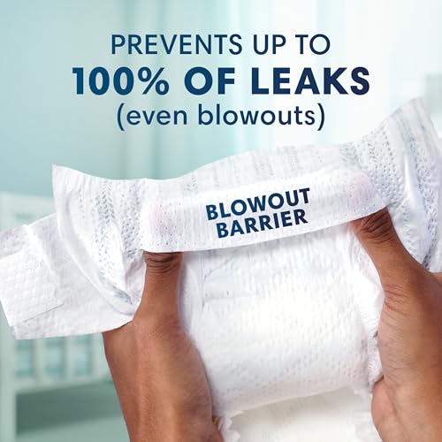 pampers pure protection baby diapers size 5 27 lbs 132 count up to 100 leakproof premium plant-based skin protection hypoallergenic soft diapers