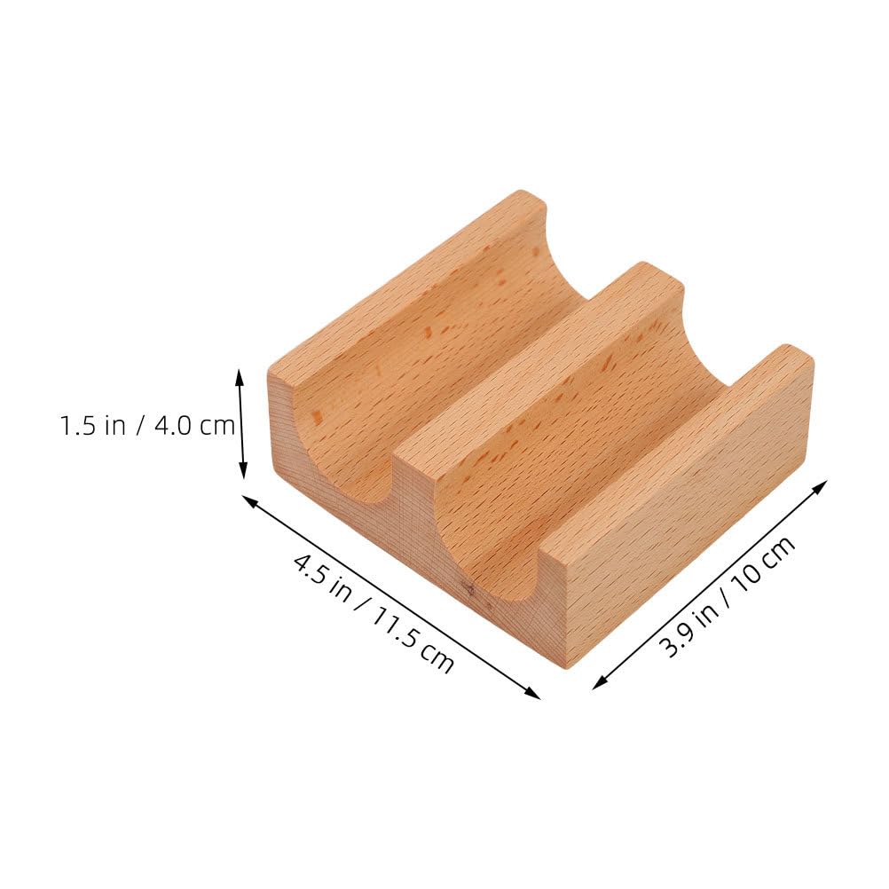 Support à Sushis en Bois en U, Lot de 2, Style Japonerie