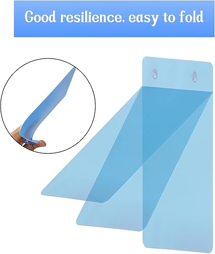 Miniatura 3 de Saim 2 piezas de pizarra de cría de peces angelulares con ventosas, superficie de desove para acuario, ligera, fácil de instalar y quitar