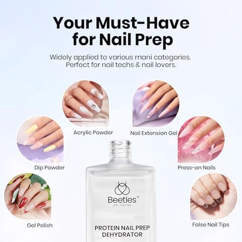Image of Beetles Protein Nail Prep Dehydrator and Primer Upgraded Formula