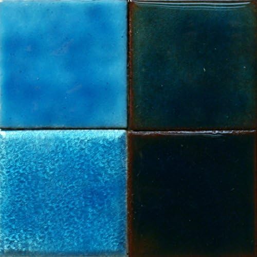 Thompson Enamel - Transparent Colors - 1/2 oz Jar Vitreous Enamel Powder (Aqua Blue)