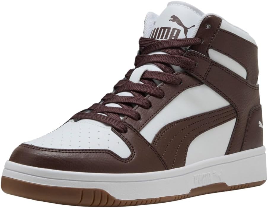 PUMA Mens Rebound Layup Rcl High Sneakers Shoes Casual - Brown