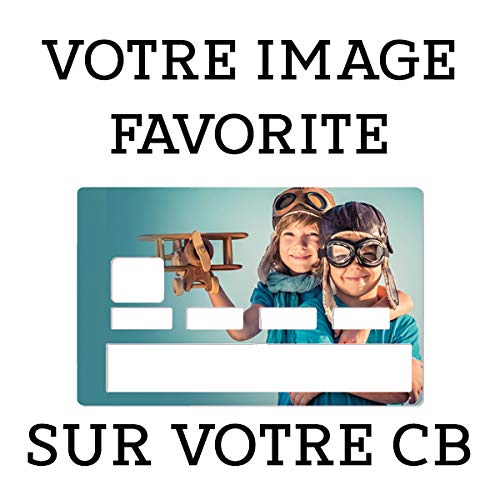 Deco-idees Créez Le Sticker pour Carte bancaire Qui Vous Ressemble! - Réalisez Votre Sticker CB Exclusif pour Votre Carte bancaire avec Votre Image préférée - thelittleboutique
