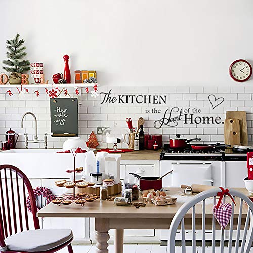 Rotumaty 'The Kitchen' Quote Wall Stickers Kitchen & Dining Room Wall Decal Vinyl Home Décor (Size B) #TOP1