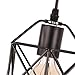 UNITARY Farmhouse Pendant Lights Kitchen Island, Kitchen Light Fixtures, Rustic Dining Room Light Fixture with 3 E26 Bulb Sockets, Black Metal Cage Ceiling Pendant Light Fixtures, Hanging Lights