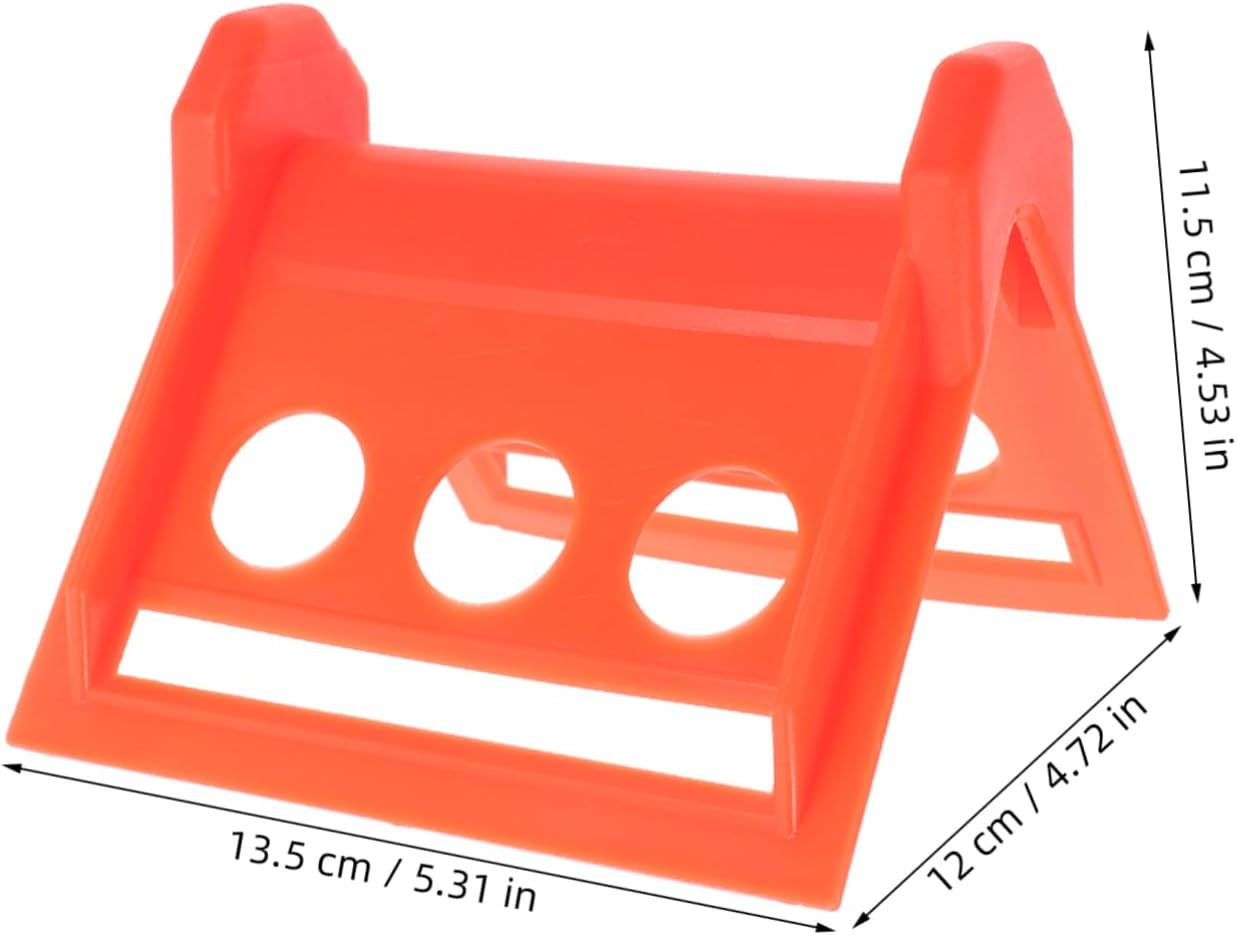 PRETYZOOM 10pcs Truck Corner Seals Cargo Trailer Parts Large Protector Duty Heavy Bumpers Edge Automotive Load Cover Flatbed Vehicles Guard Multipurpose Trucks Shape Orange Plastic