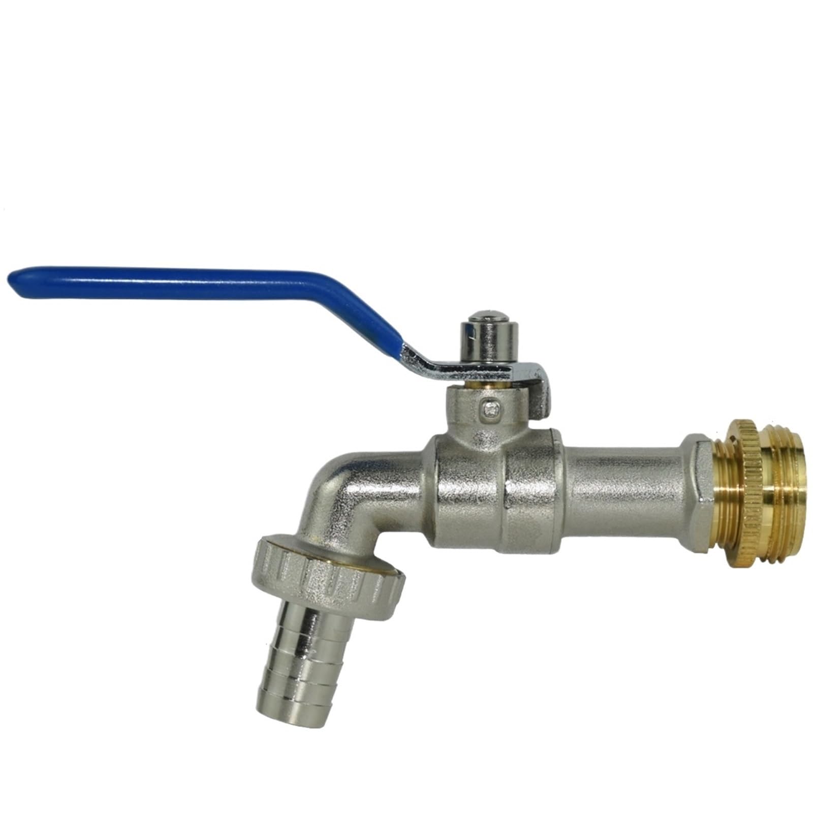 Wwpmnqd Spl11-592 Taps Garden Replacement 1/2'' Ibc Water Tank Connector Brass Tap Faucet Adapter 2-Way 1-Way Irrigation Hose Joint Fitting Ball Valve For Garden(Spl11-592)