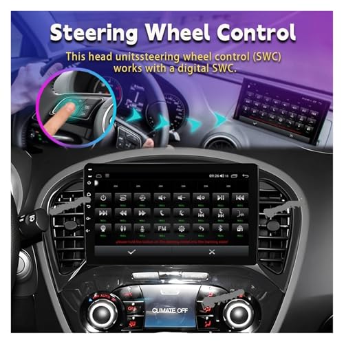 Autoradio CarPlay Android 15 avec écran tactile 2K haute fluidité - 5