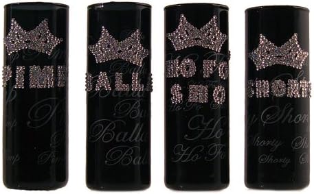 Licensed Silver Tall Shot Glass Set