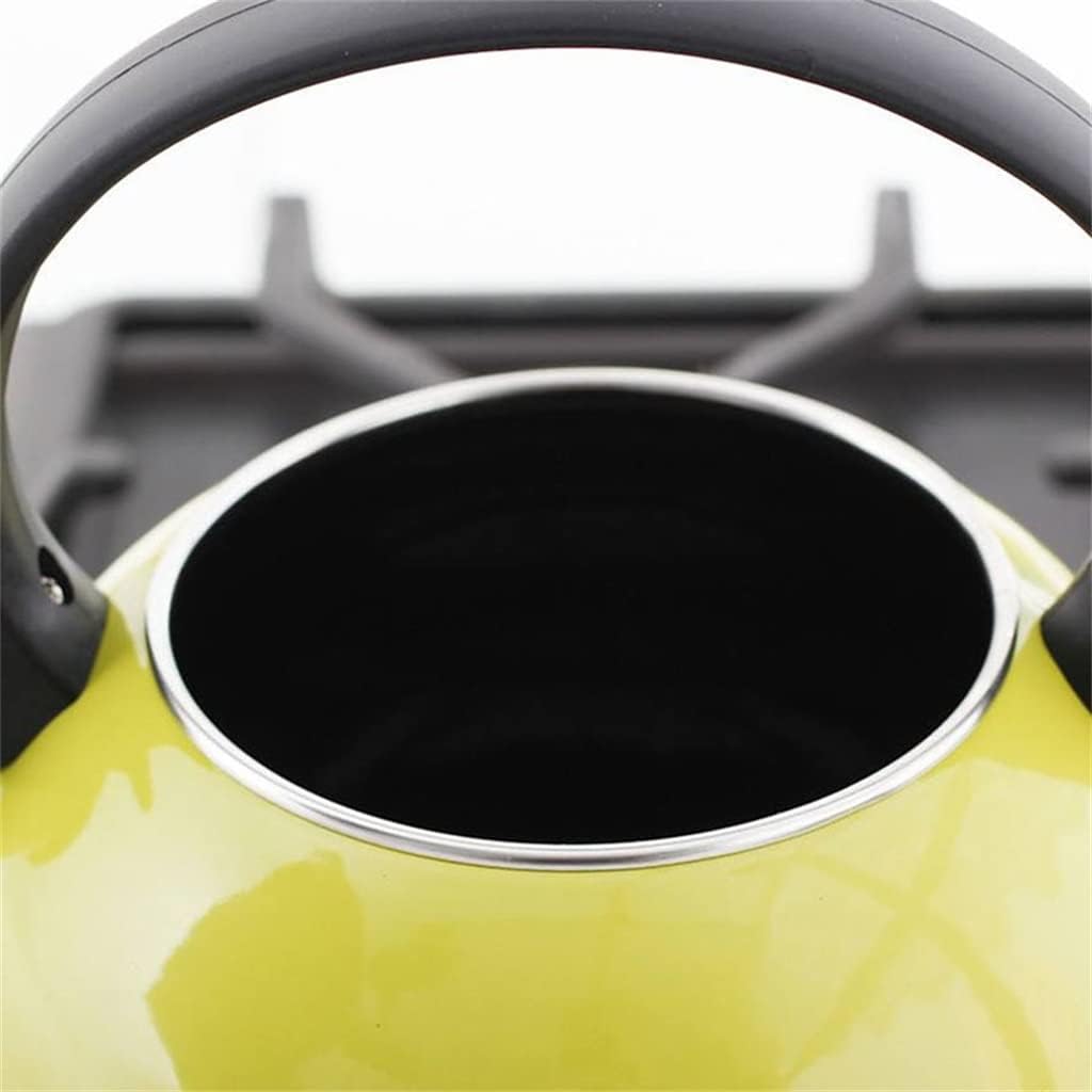 Enamel Kettle Teapot Induction Cooker Gas Tea Kettle Stove Tops Whistle Kitchen Accessories (Color : D, Size : 2.2l) (B 2.2l)