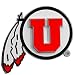 Utah Utes College Trailer Hitch Cover
